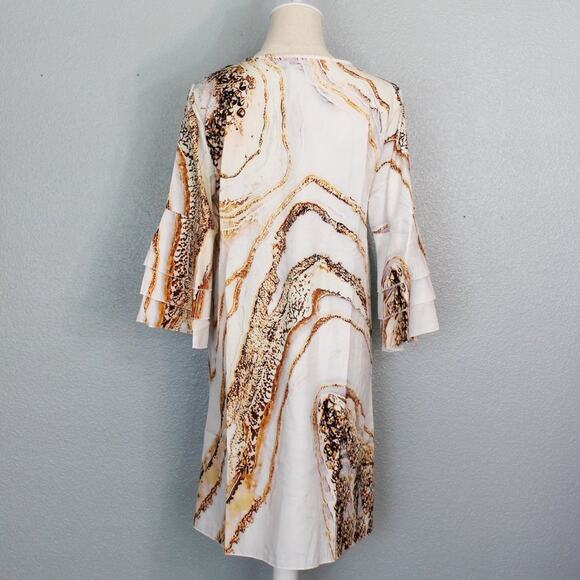 Women's Flare Sleeve Mini Dresses Summer Size XL NWT - Picture 6 of 8